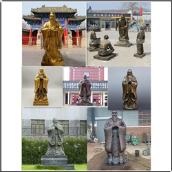 室外各種孔子像鑄造 室外各種孔子像鑄造