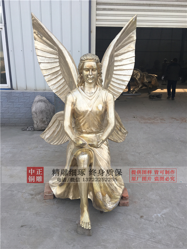 鑄銅六翼女神雕塑.jpg 鑄銅六翼女神雕塑.jpg