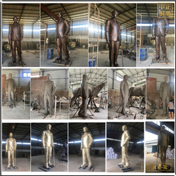 大型熊希齡雕塑鑄造廠家 大型熊希齡雕塑鑄造廠家