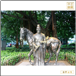 景區(qū)古代名人雕塑鑄造廠