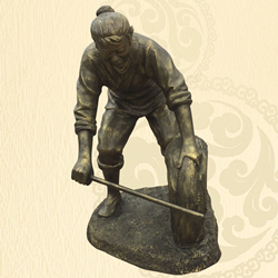 農耕雕塑|鑄銅農耕雕塑