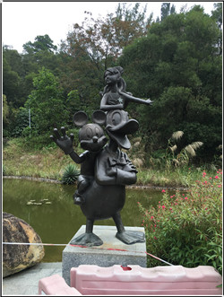 米老鼠唐老鴨雕塑|米老鼠唐老鴨景觀雕塑