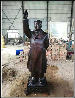 毛主席銅雕塑圖片 毛主席銅雕塑圖片