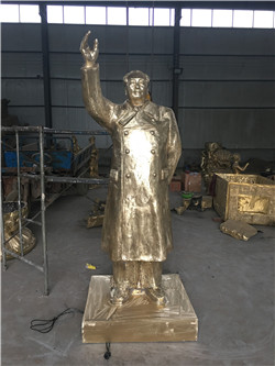 廠(chǎng)家直銷(xiāo)毛主席揮手雕塑