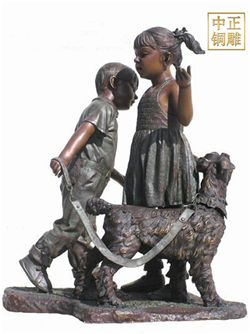 唐縣鑄銅雕塑廠家圖片