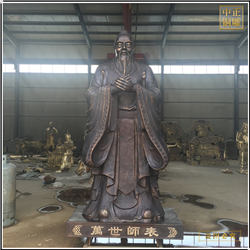 名人孔夫子雕像廣場(chǎng)擺件